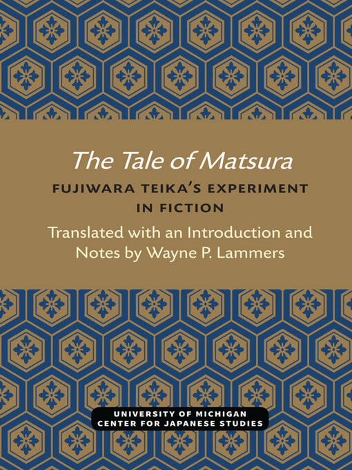 Title details for Tale of Matsura by Wayne Lammers - Available